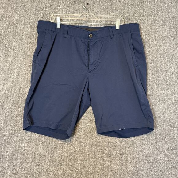 Under Armour Shorts Mens 42 Blue Golf Performance Stretch Chino Shorts Casual - Picture 2 of 8